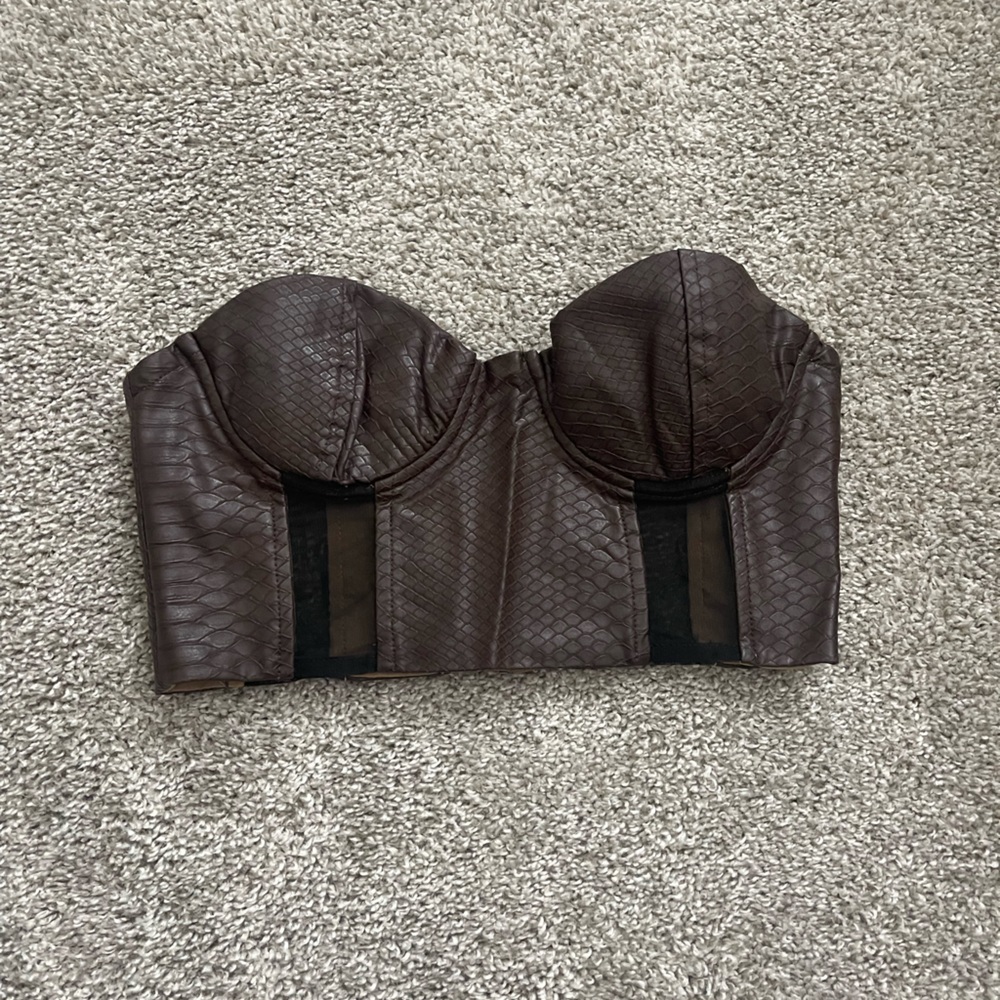 h:ours cropped bustier